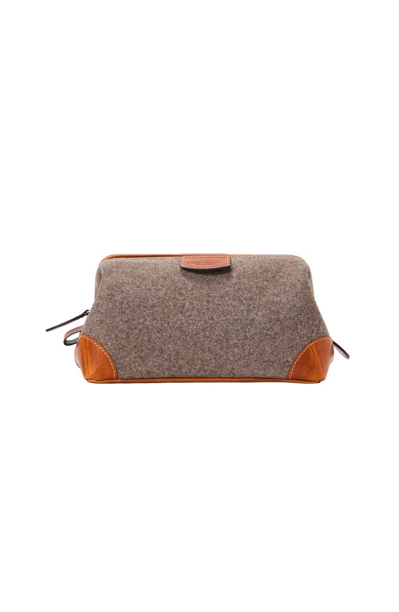 Robert Talbott SIMPSON LODEN DOPP KIT, Main, color, Gray