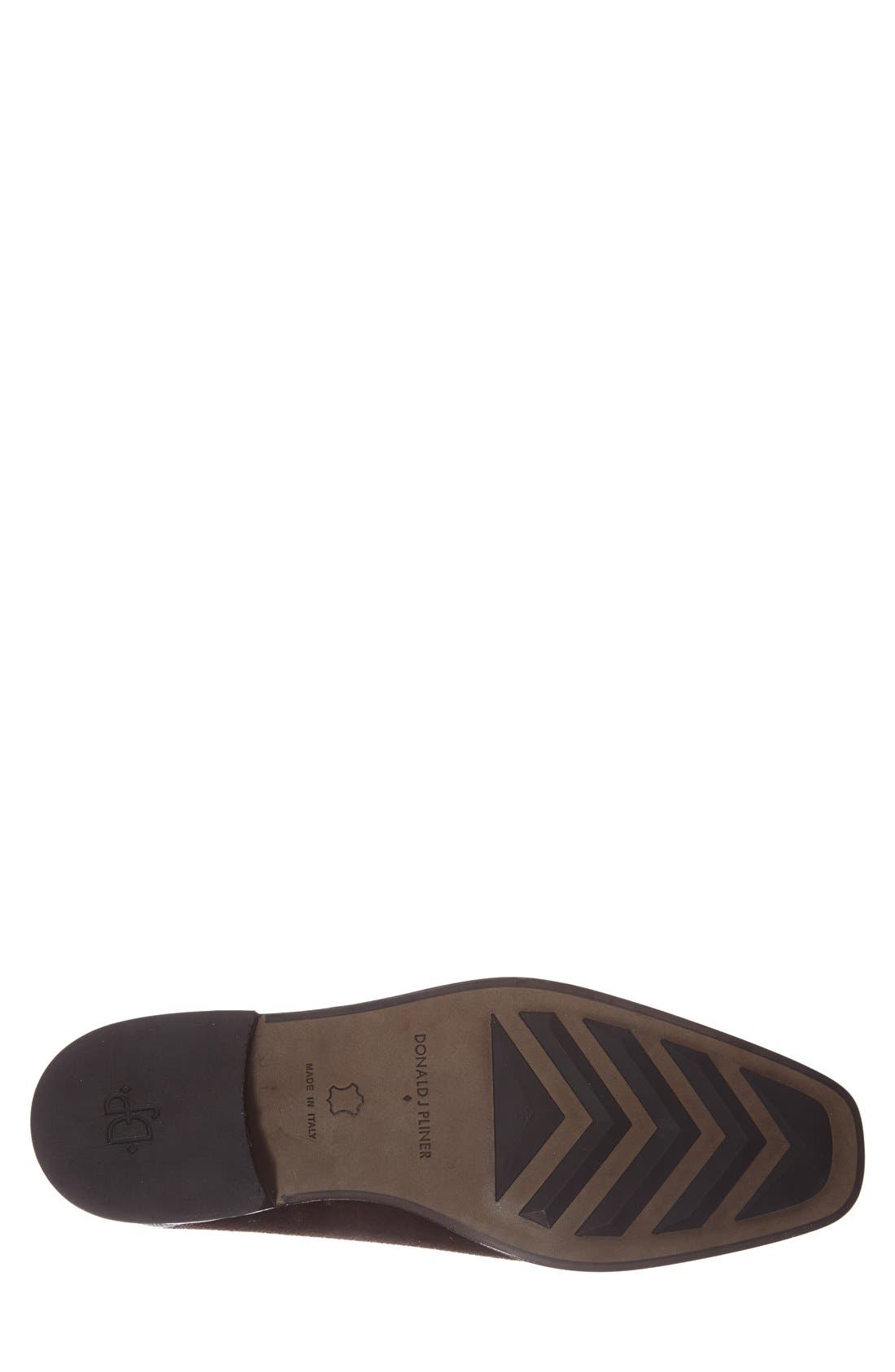Donald J Pliner 'Rex' Venetian Loafer, Alternate, color, ESPRESSO SUEDE