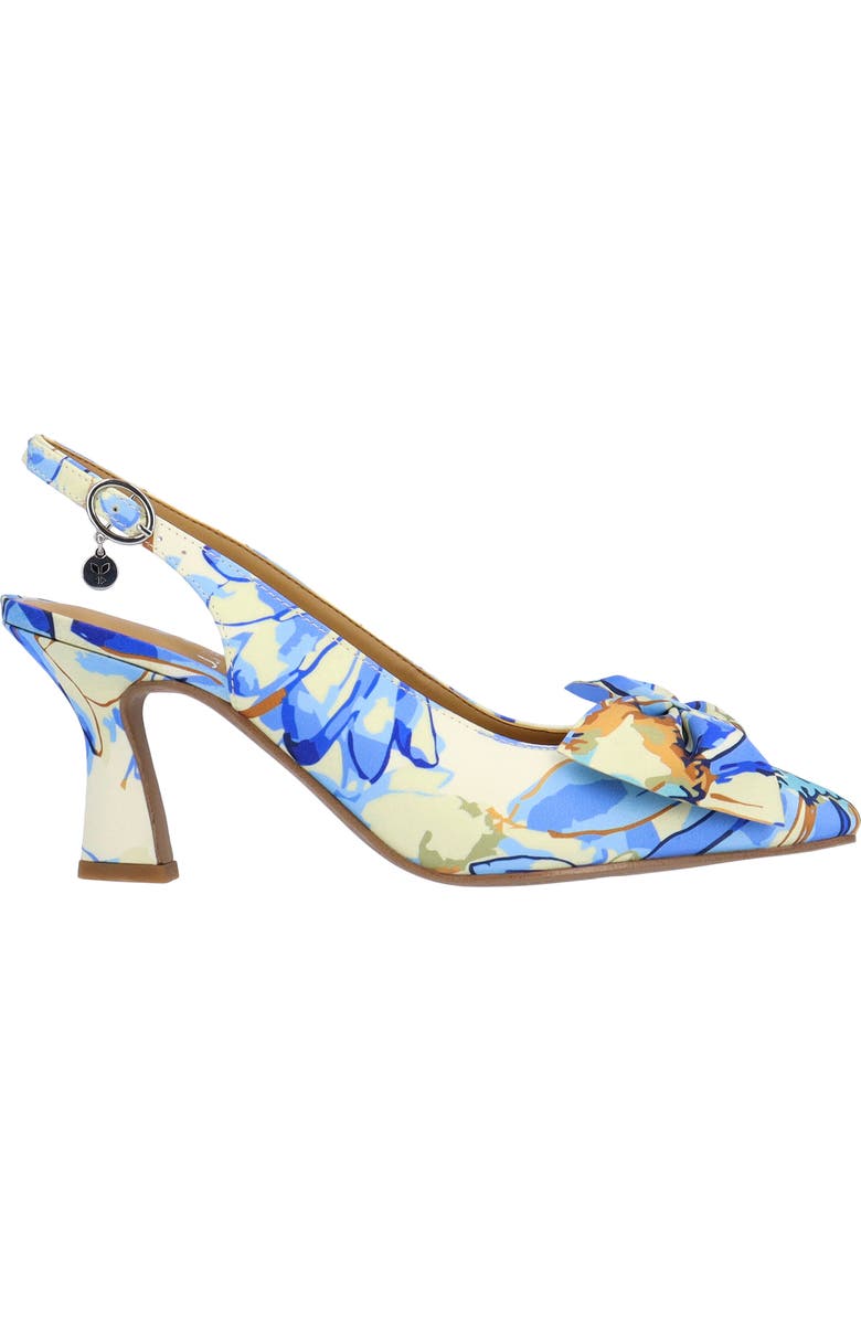 J. Reneé Harlan Floral Bow Slingback Pump, Alternate, color,