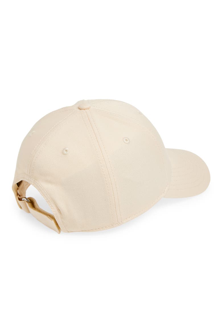 Logo Patch Baseball Cap, Alternate, color, WHITE