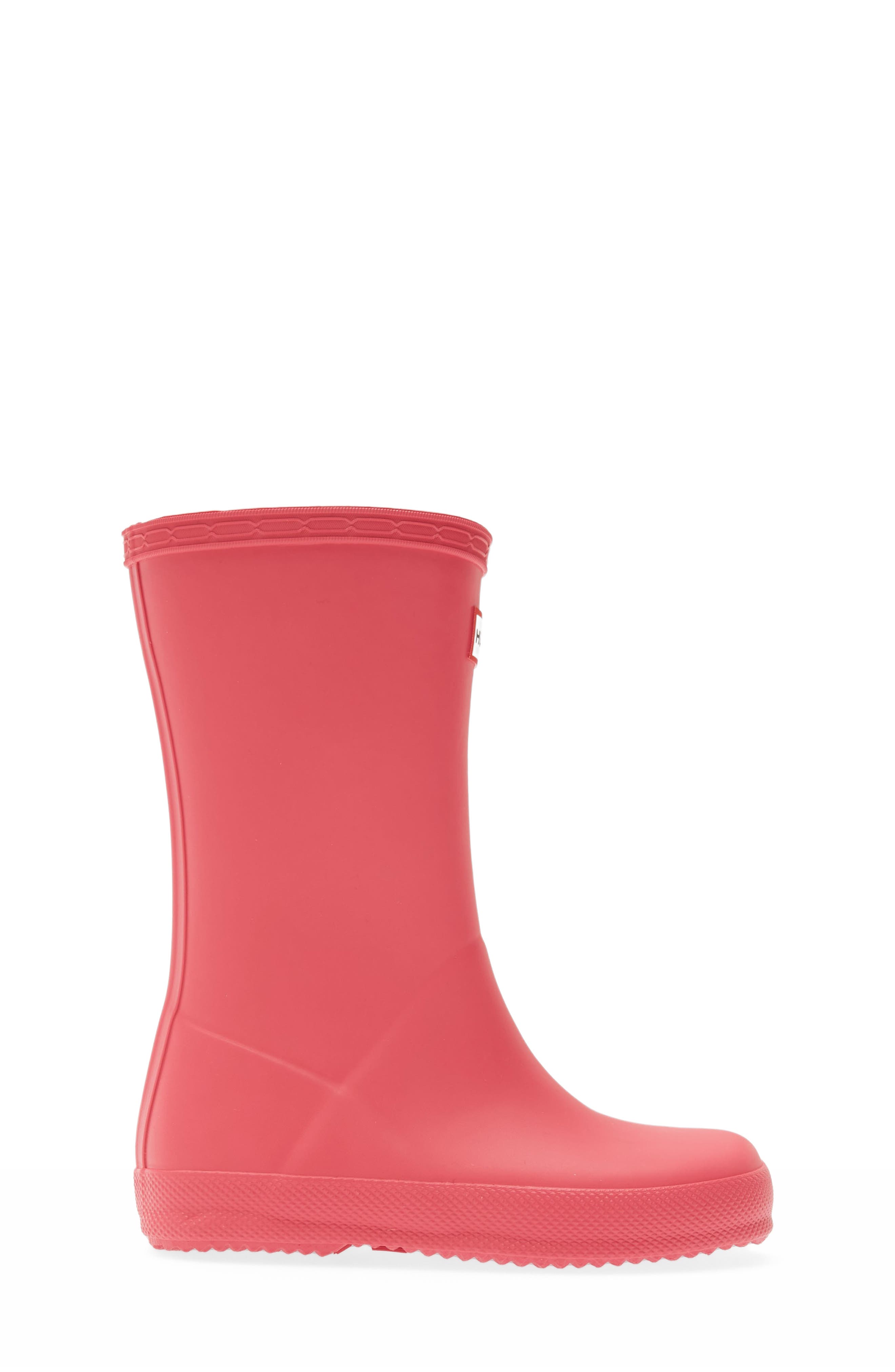 Kids' First Classic Rain Boot, Alternate, color, BRIGHT PINK