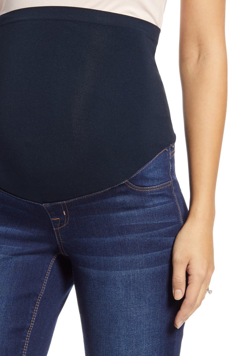 1822 Denim Sculpt Ankle Skinny Maternity Jeans, Alternate, color,