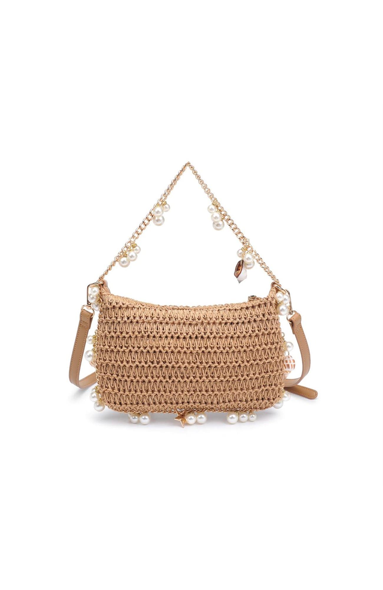 Steph Evening Bag, Alternate, color, Natural