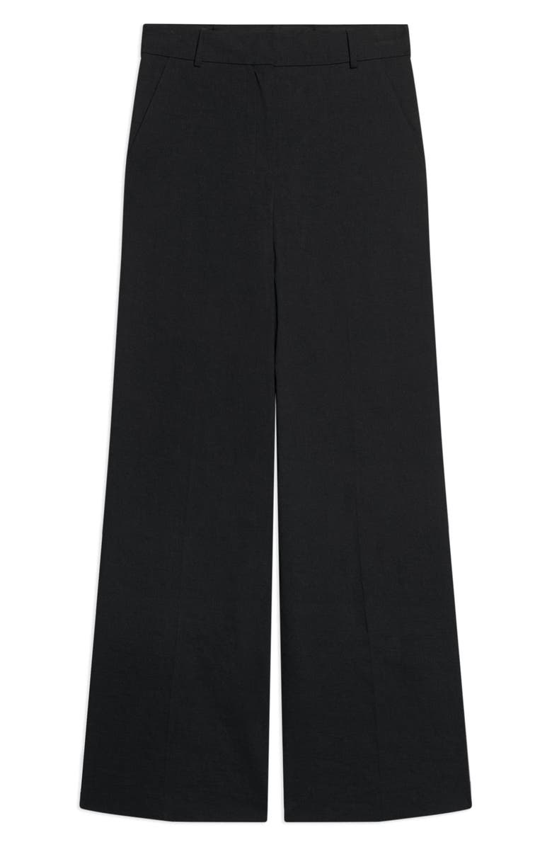 Theory Linen Blend Wide Leg Pants, Alternate, color, 