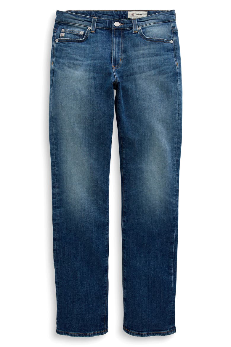 Sandra Low Rise Slim Straight Leg Jeans, Alternate, color, 10 YEARS ILLIAD