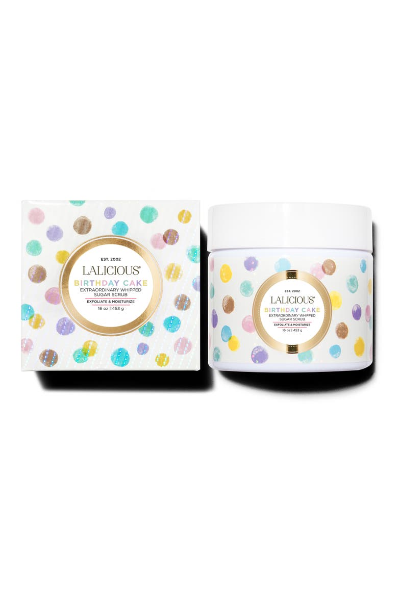 Birthday Cake Extraordinary Whipped Sugar Scrub, Alternate, color, BIRTHDAY CAKE