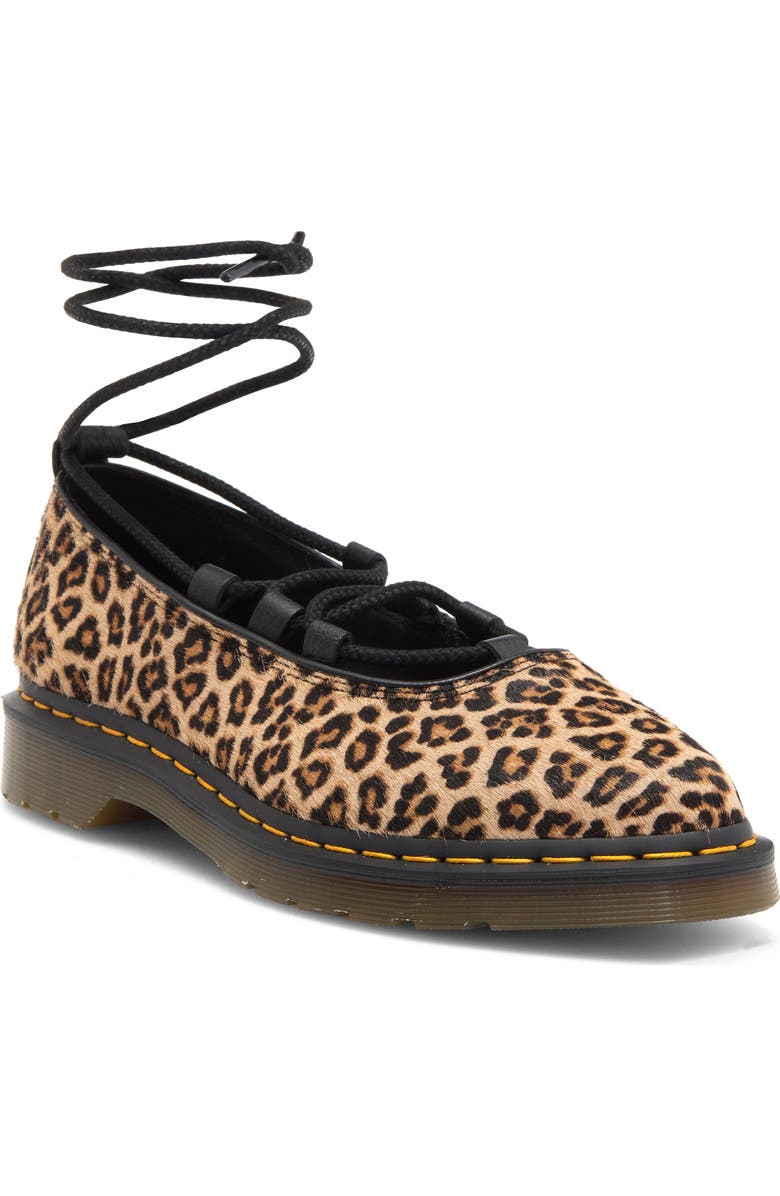 Dr. Martens Elphie II Pointed Toe Ballet Flat, Main, color, Light Tan