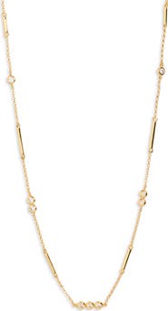 ARGENTO VIVO Kylie Cubic Zirconia Chain Necklace