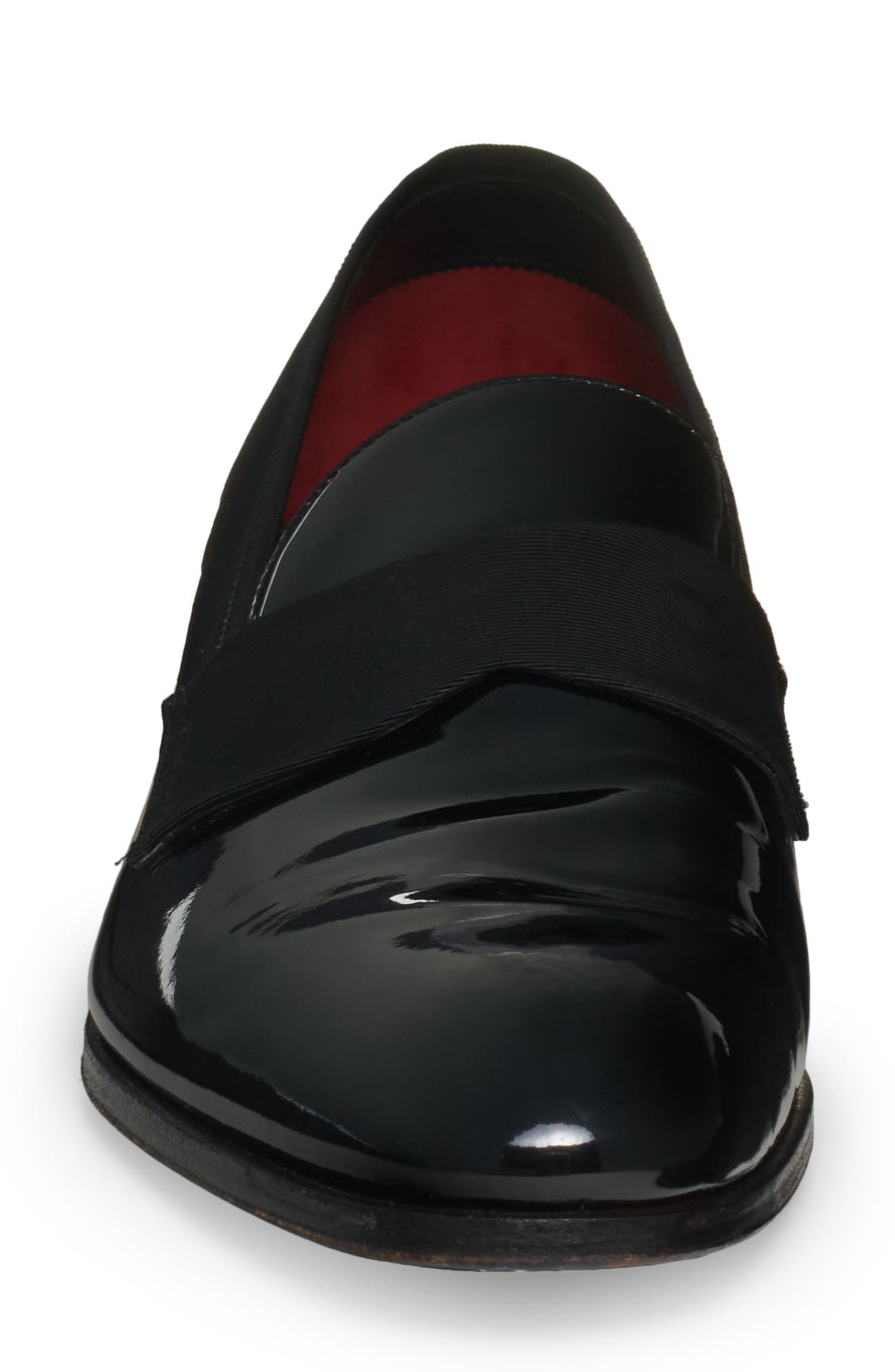 TOM FORD Patent Leather Loafer, Alternate, color, Black