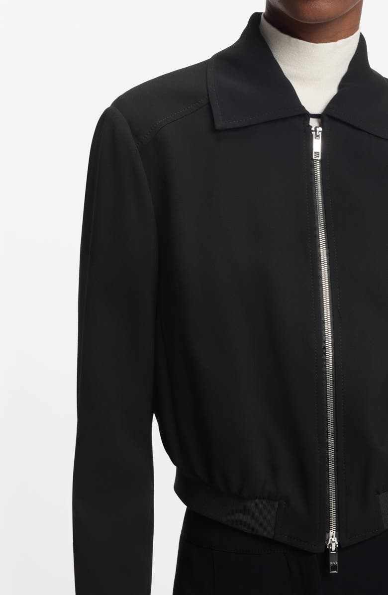 BOSS Jocalena Zip Jacket, Alternate, color, Black