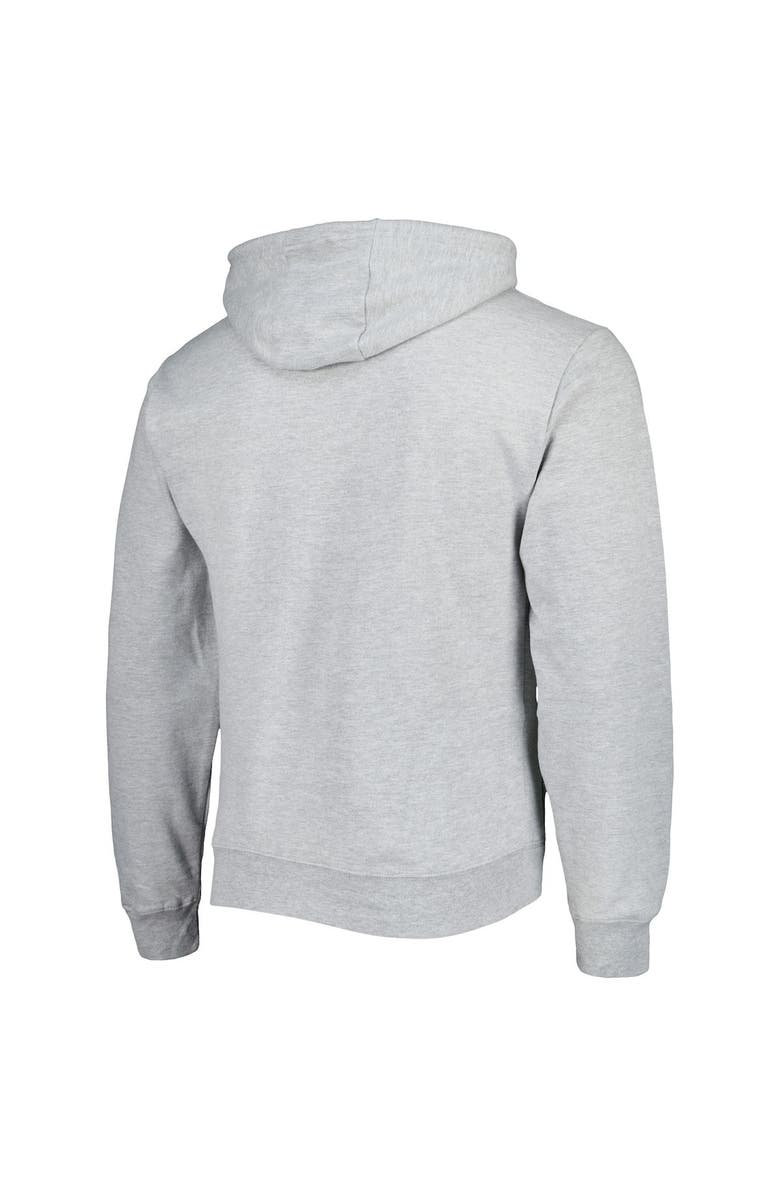LEAGUE COLLEGIATE WEAR Men's League Collegiate Wear Heather Gray Michigan State Spartans Arch Essential Pullover Hoodie, Alternate, color, Heather Gray