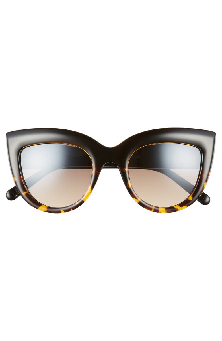 BP. 60mm Two-Tone Cat Eye Sunglasses, Alternate, color, 