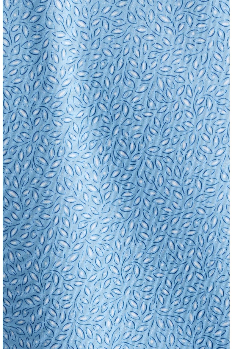 Magnolia Botanic Print Performance Jersey Polo, Alternate, color, COTTAGE BLUE