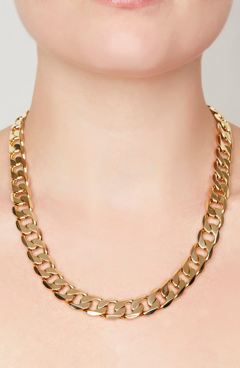 Petit Moments Amber Chain Necklace, Alternate, color, Gold