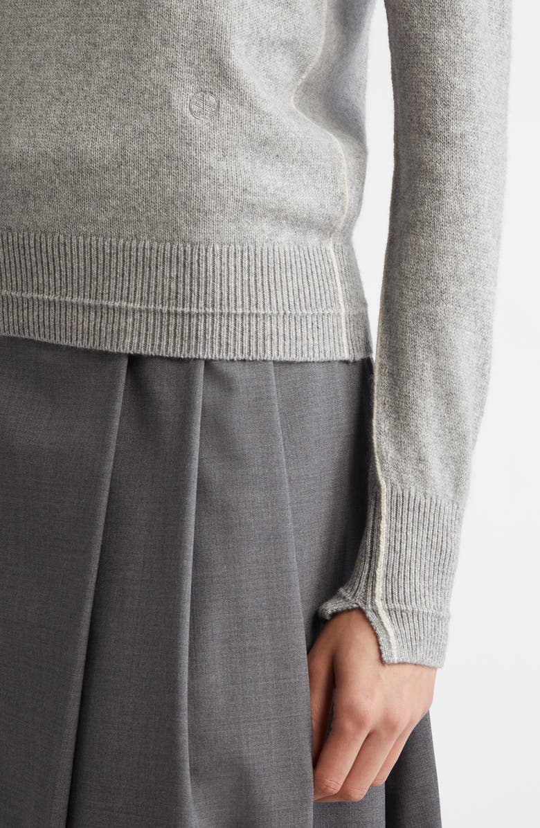 Maria McManus Featherweight Recycled Cashmere & Organic Cotton Blend Sweater, Alternate, color, 