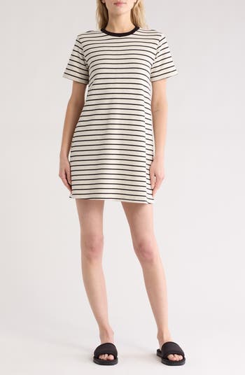 Theory Stripe Cotton T-Shirt Dress | Nordstromrack Theory Stripe Cotton T-Shirt Dress | Nordstromrack