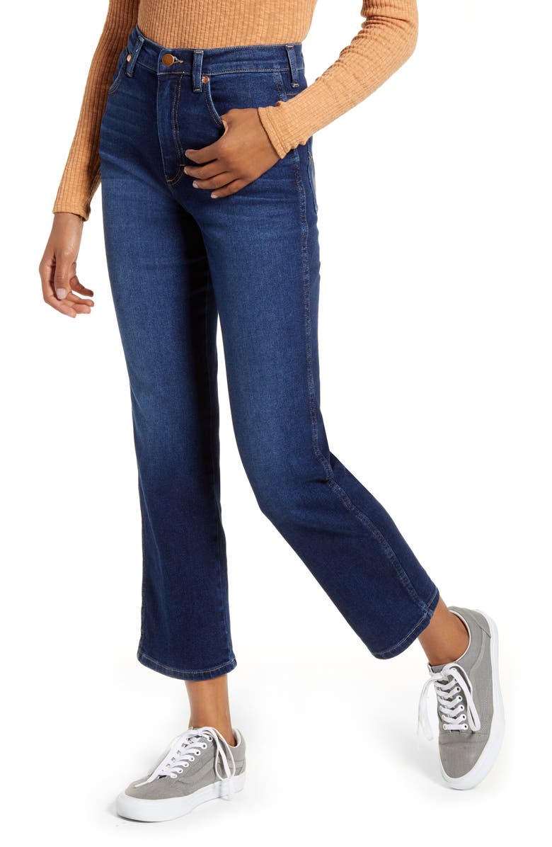 Wrangler Heritage Straight Leg Jeans, Main, color,