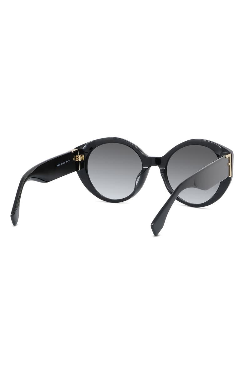 Fendi 'Fendi First 53mm Square Sunglasses, Alternate, color,