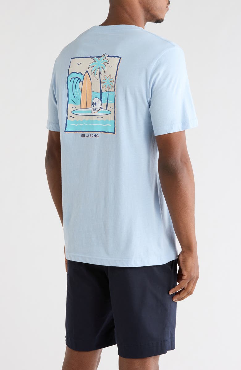 Billabong Death Beach Cotton Graphic T-Shirt, Alternate, color, 