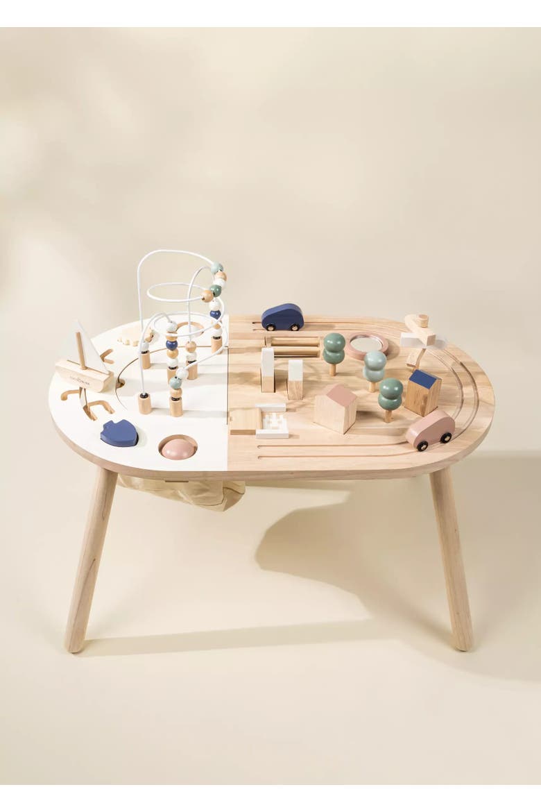 Wooden Activity Table, Alternate, color, Natural Wood