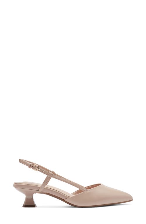 Easy Spirit Havana Slingback Pointed Toe Kitten Heel Pump In Multi