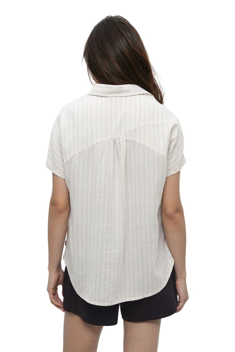 Magnolia Shirt, Alternate, color, Undyed/Double Stripe