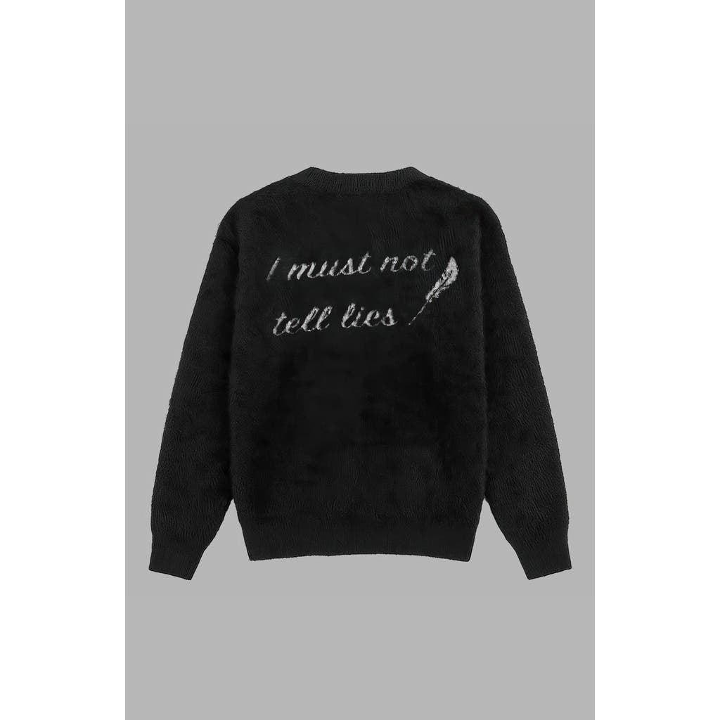Blvck Harry Potter X ‘i Must Not Tell Lies' Sweater In Multi