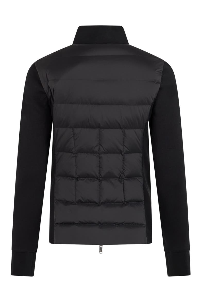 Naomi 800 Fill Power Down Hybrid Jacket, Alternate, color, BLACK