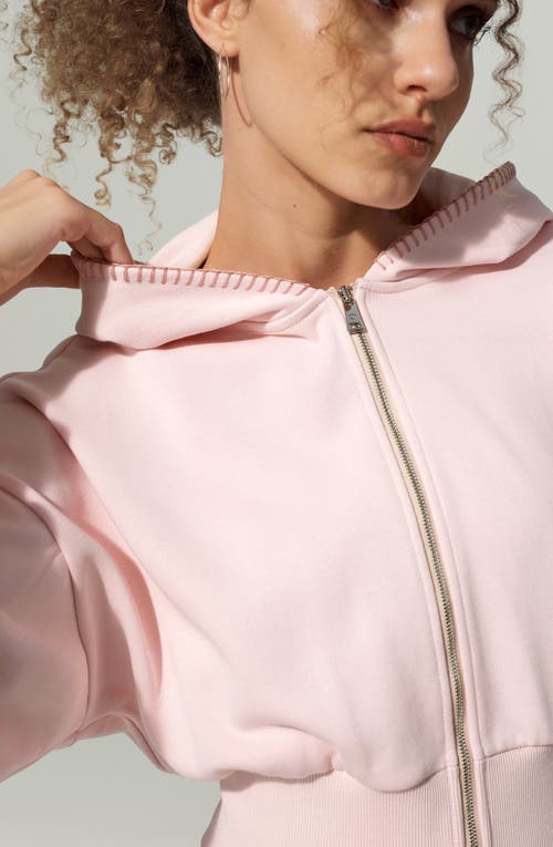 Lilysilk Seamflow Drift Zip-up In Pink