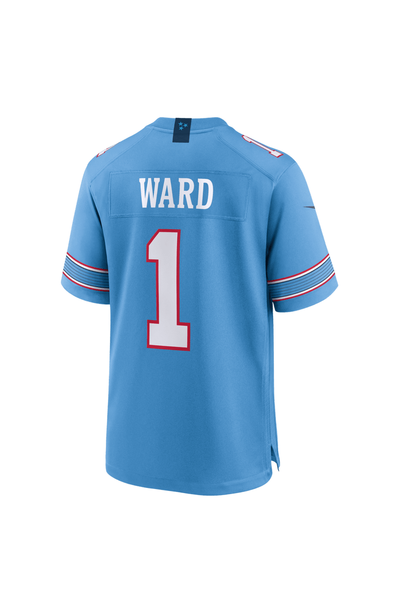 Nike Men's Nike Cameron Ward Light Blue Tennessee Titans Game Jersey, Alternate, color, Light Blue