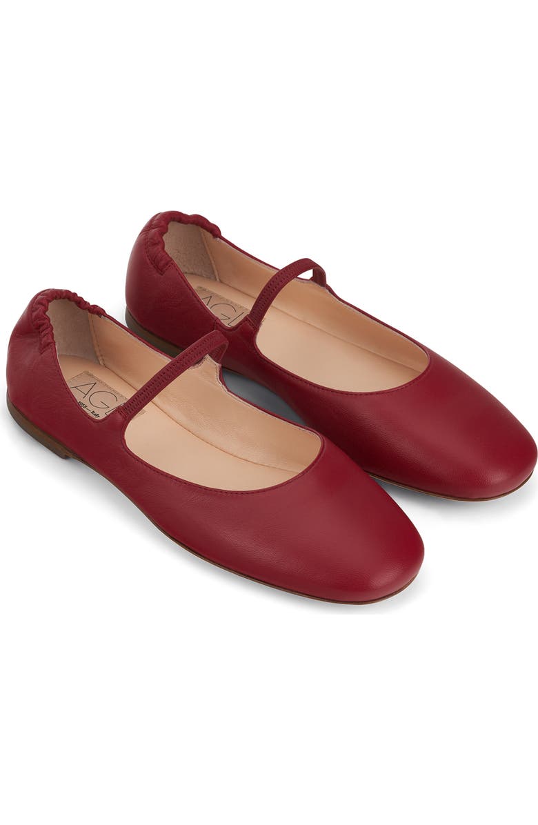 AGL Iris Mary Jane Flat, Alternate, color, Tomato