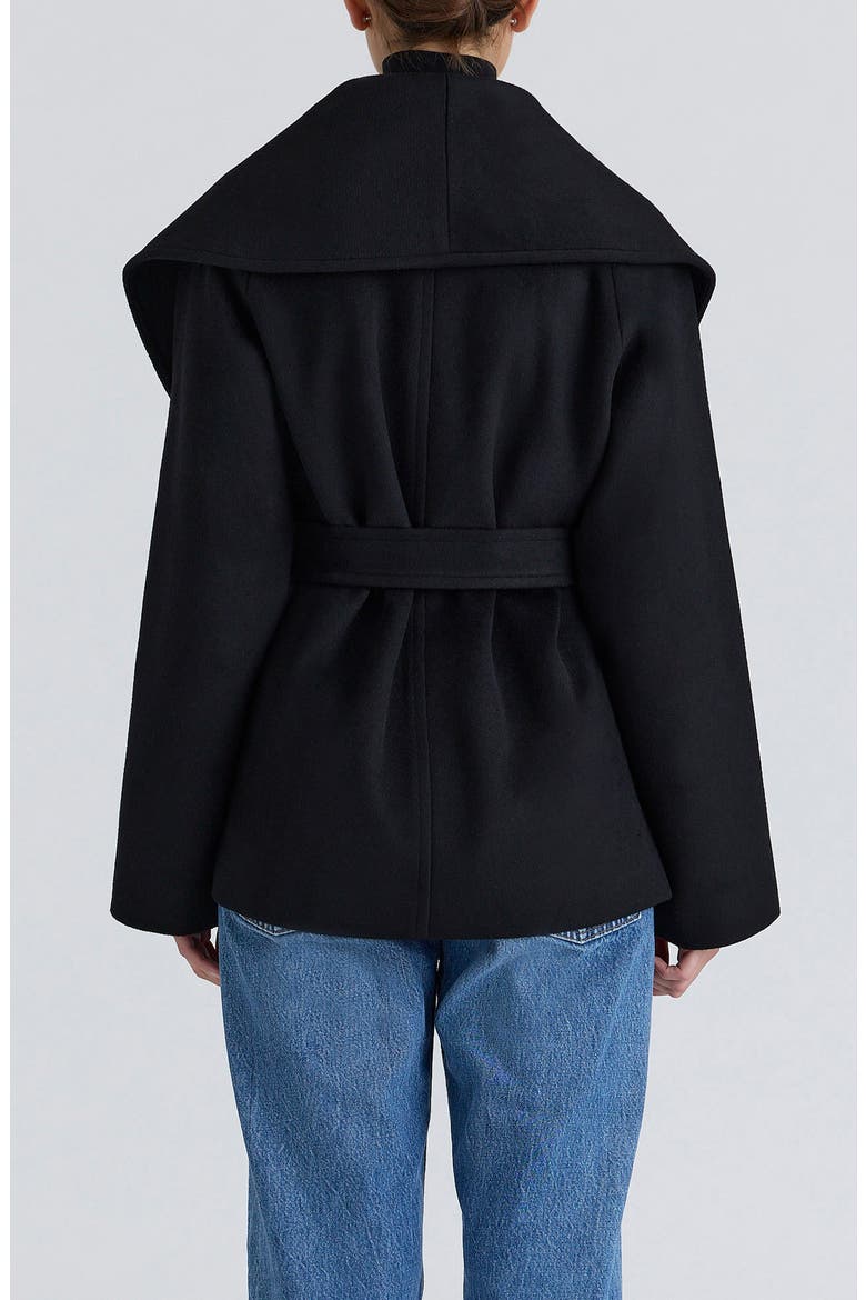 James Shawl Collar Wool Blend Wrap Jacket (Women) | Nordstrom