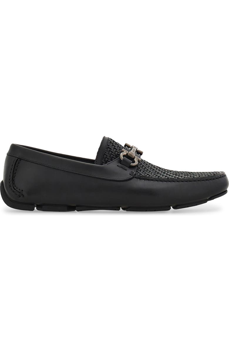FERRAGAMO Parigi Bit Driving Shoe, Alternate, color, Nero Nero Nero