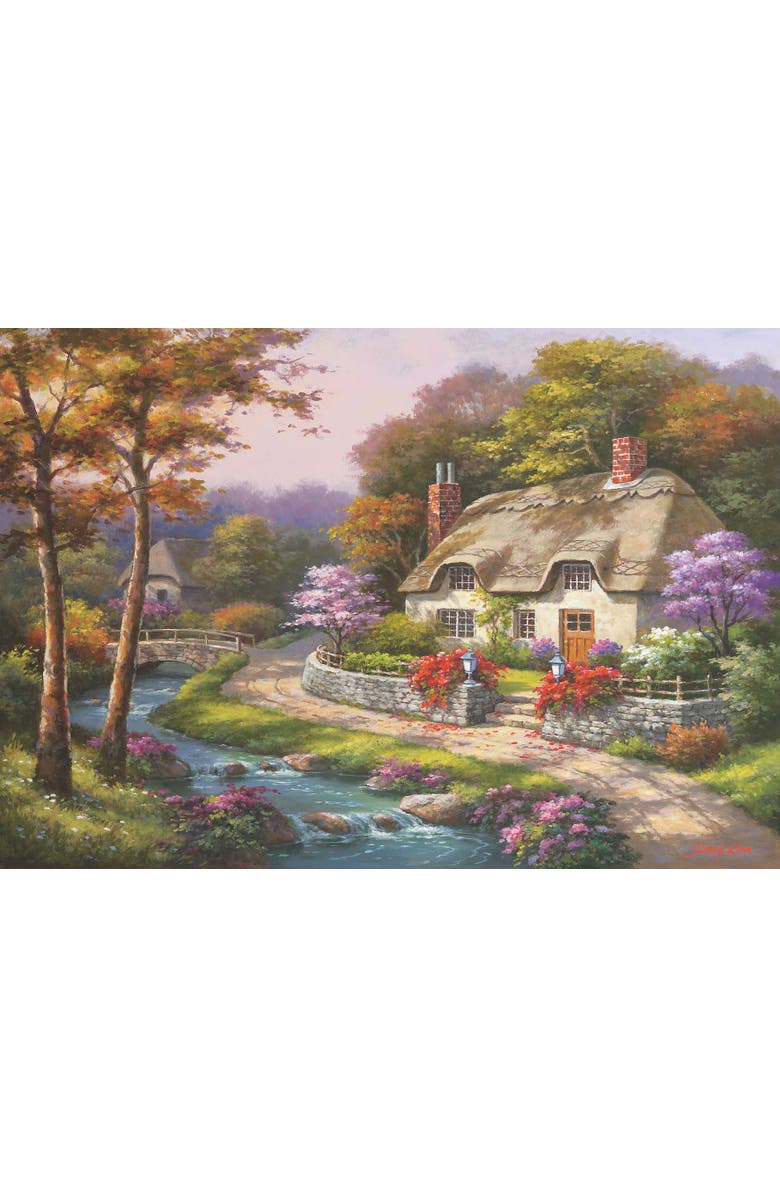 Anatolian Spring Cottage 500 piece Jigsaw Puzzle for Adults, Alternate, color, Multicolor