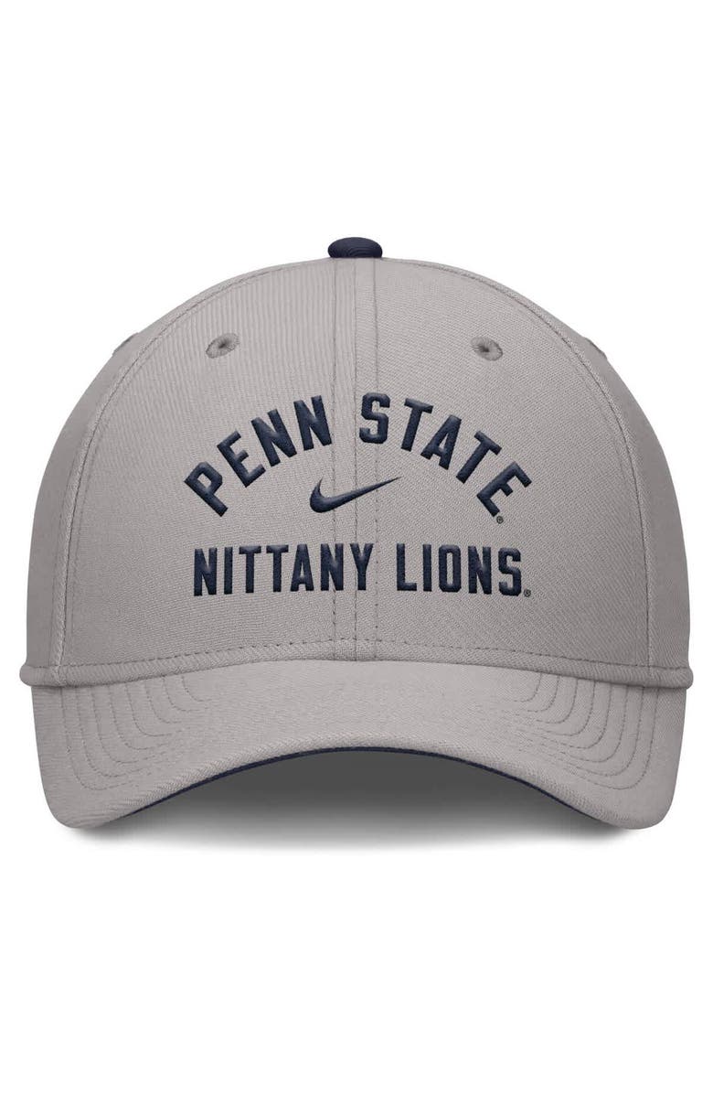 Nike Men's Nike Gray Penn State Nittany Lions Rise Prep Performance Flex Hat, Alternate, color, Gray