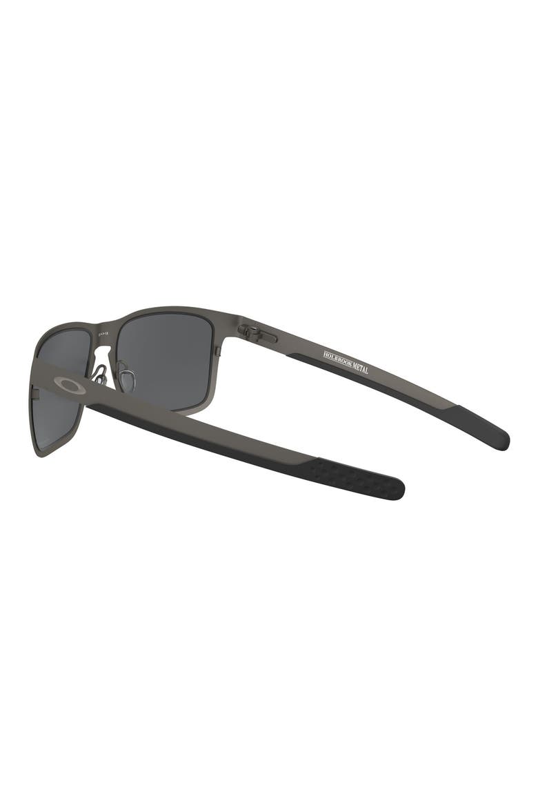 Holbrook 55mm Prizm™ Polarized Square Sunglasses, Alternate, color, MATTE GUNMETAL/ PRIZM BLACK