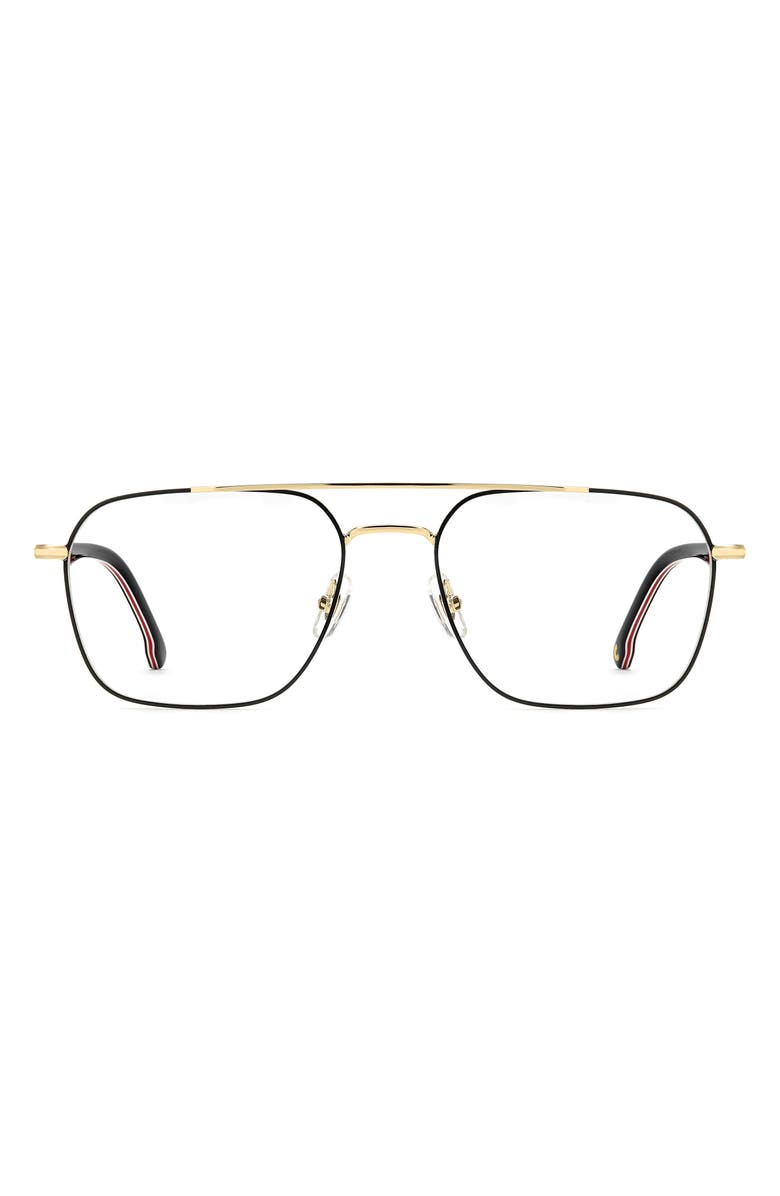 Carrera Eyewear 55mm Square Optical Glasses, Main, color, 