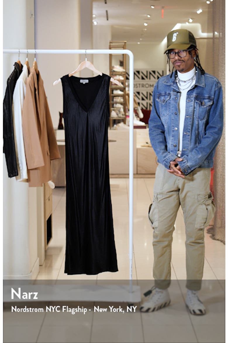 Randi Sleeveless V-Neck Midi Dress video