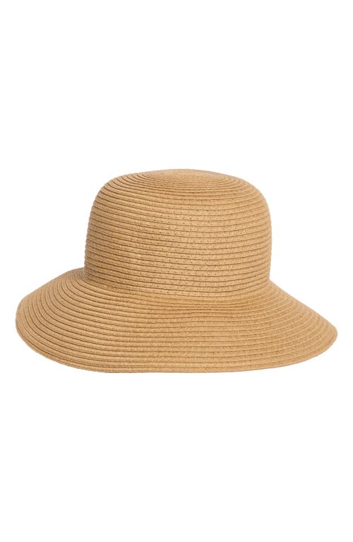Steve Madden Embroidered Straw Bucket Hat