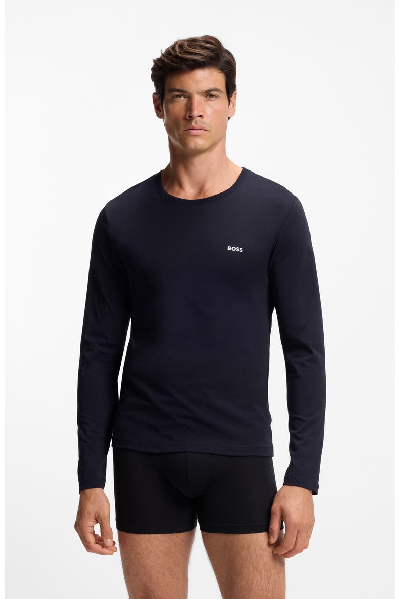 3-Pack Long Sleeve T-Shirts, Alternate, color, WHITE MULTI