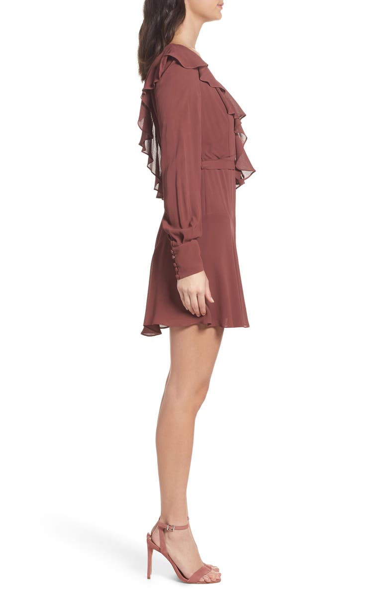 Bardot Rosie Ruffle Dress, Alternate, color,