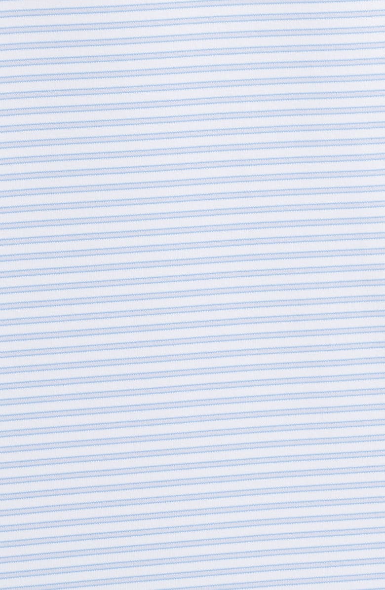 Peter Millar Ambrose Performance Jersey Polo, Alternate, color, White/ Lavender Moon