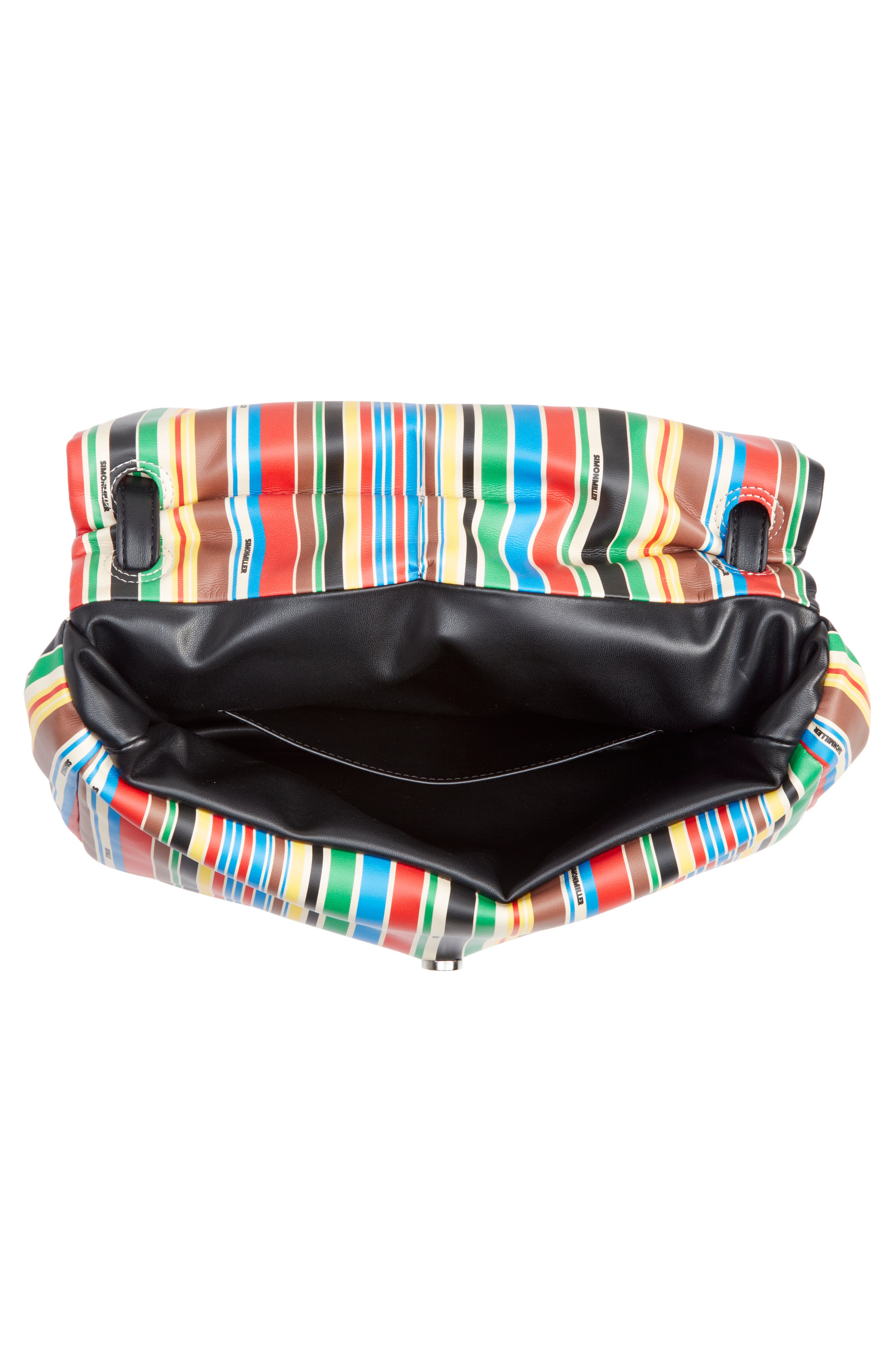 Simon Miller Turnover Stripe Small Shoulder Bag, Alternate, color, 