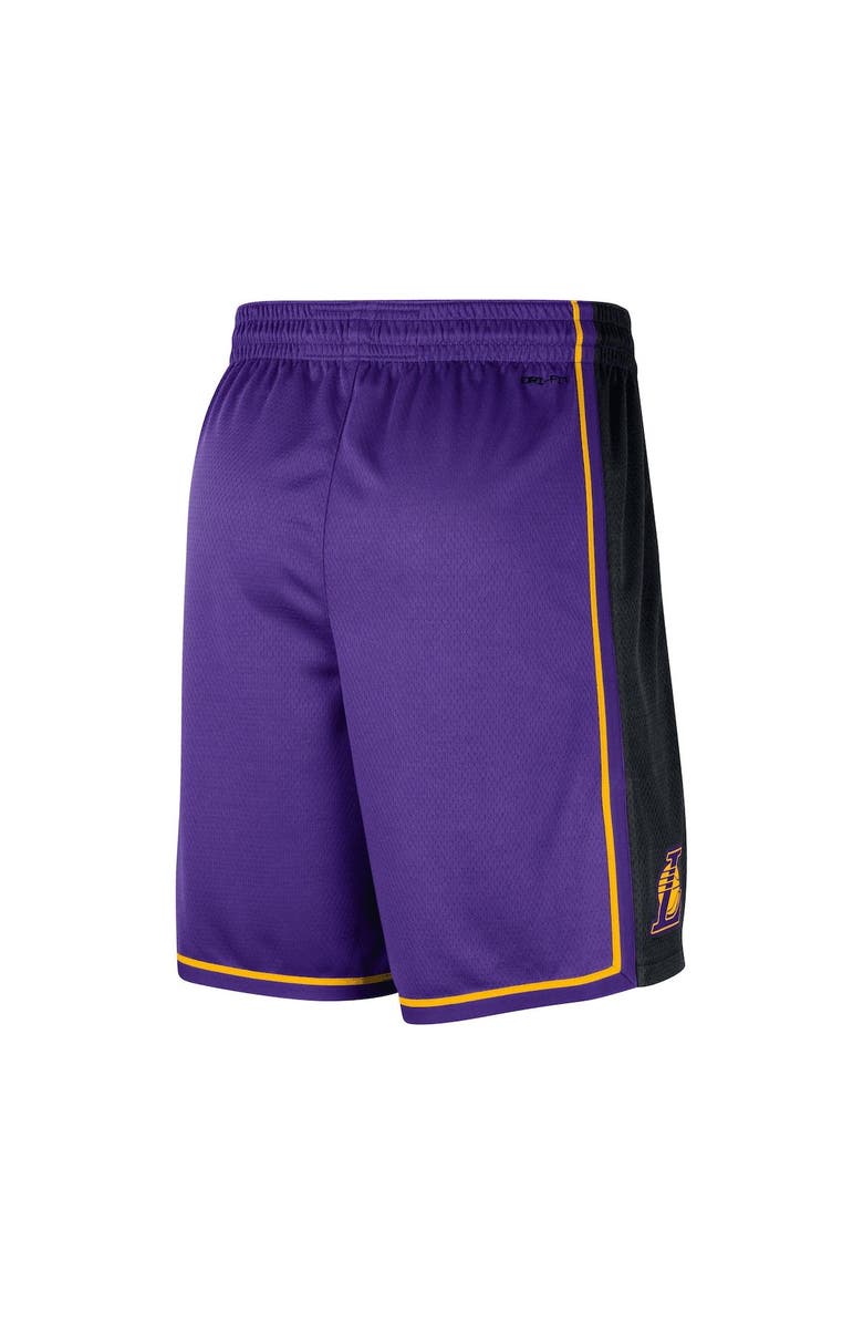 Jordan Brand Men's Jordan Brand Purple Los Angeles Lakers 2022/2023 Statement Edition Swingman Performance Shorts, Alternate, color, 