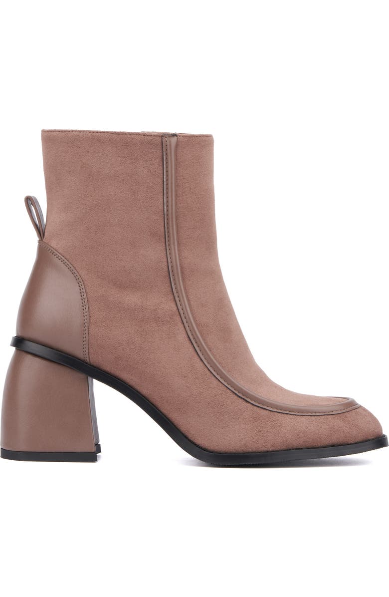 TORGEIS Rashida Moc Toe Boot, Alternate, color, Taupe