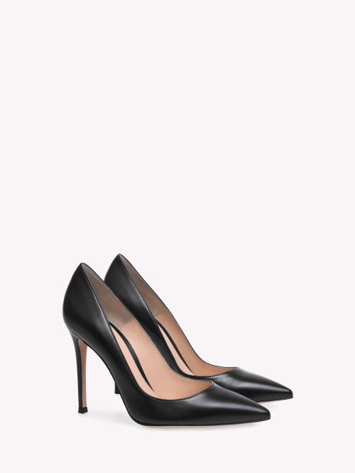 Gianvito Rossi Gianvito 105 Camoscio High Heel Pumps In Black
