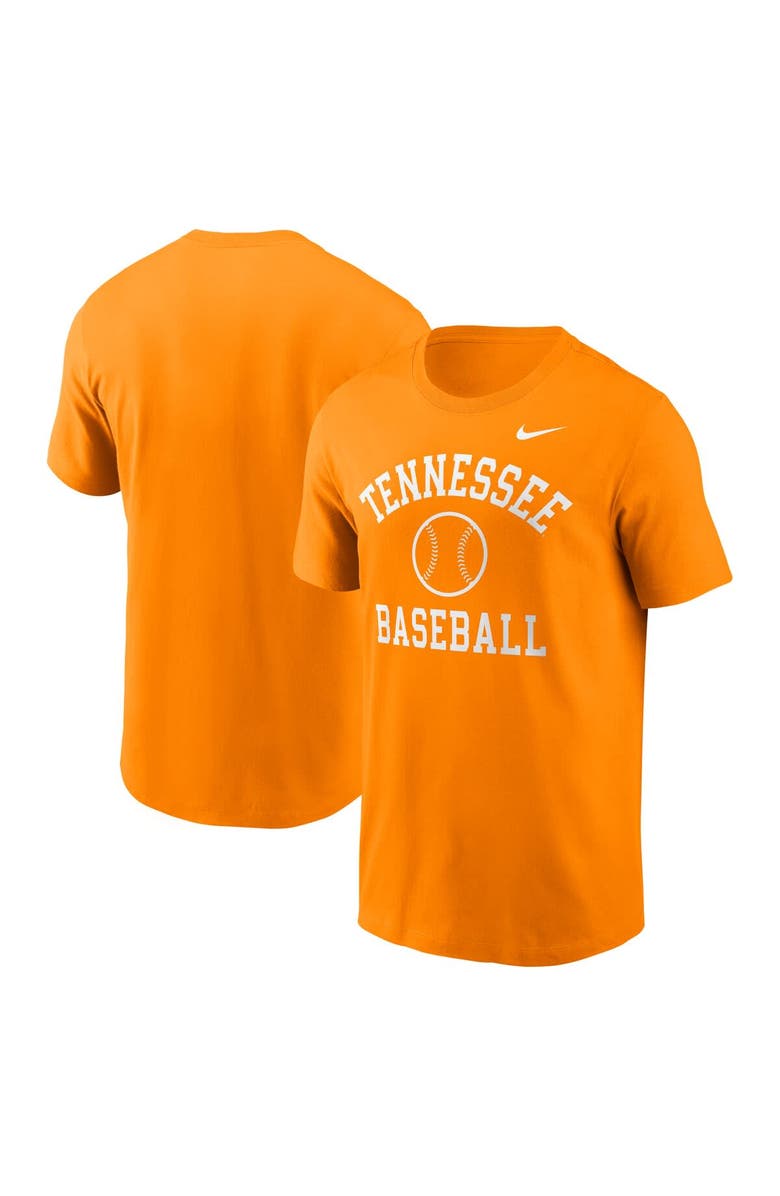 Nike Men's Nike Tennessee Orange Tennessee Volunteers Essential Baseball Arch T-Shirt, Alternate, color,