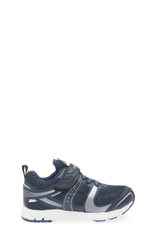 Tsukihoshi Velocity Washable Sneaker In Navy/silver