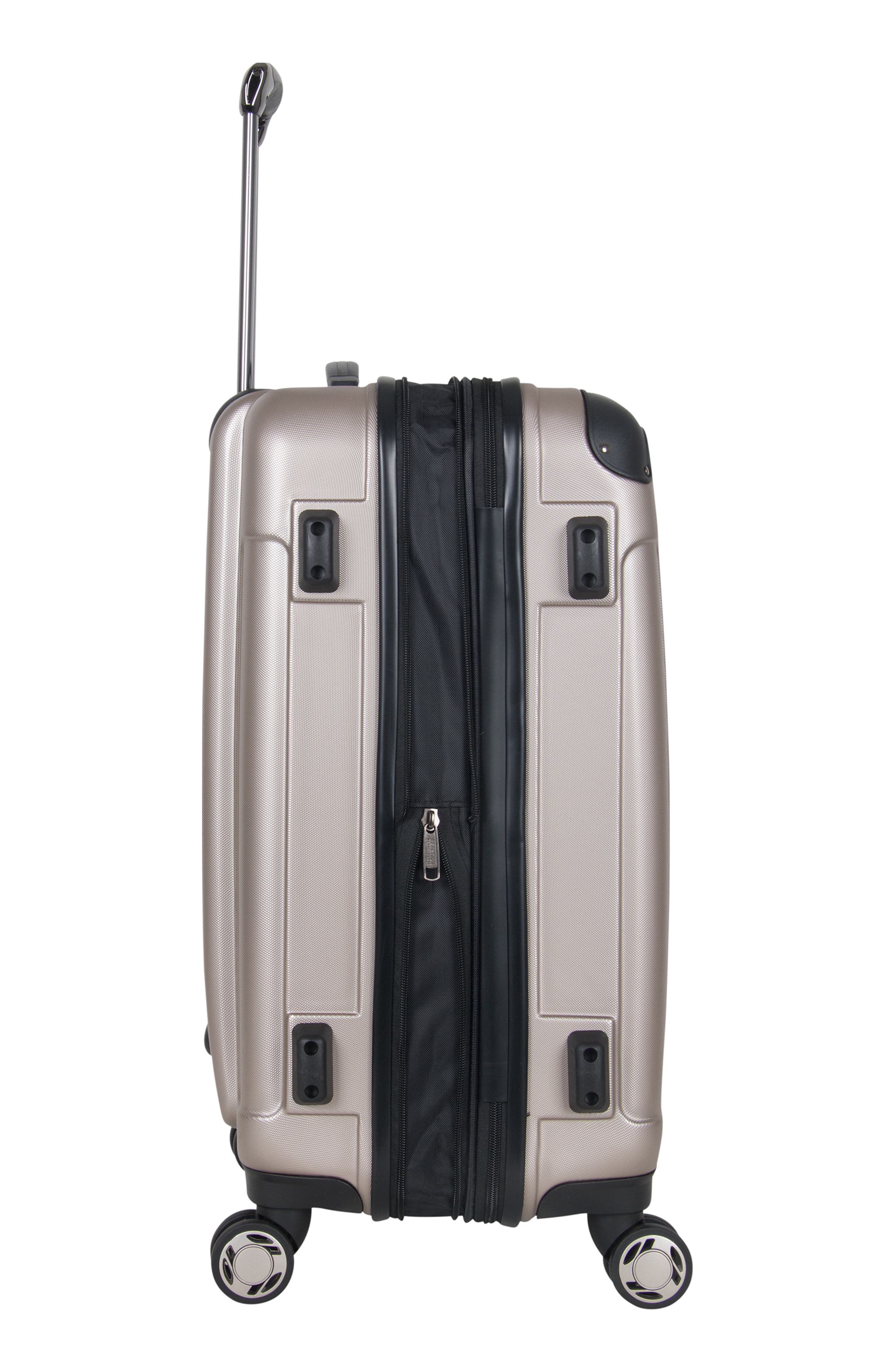 Kenneth Cole Reaction Renegade 24-Inch Lightweight Hardside Expandable Spinner Luggage, Alternate, color, Champagne