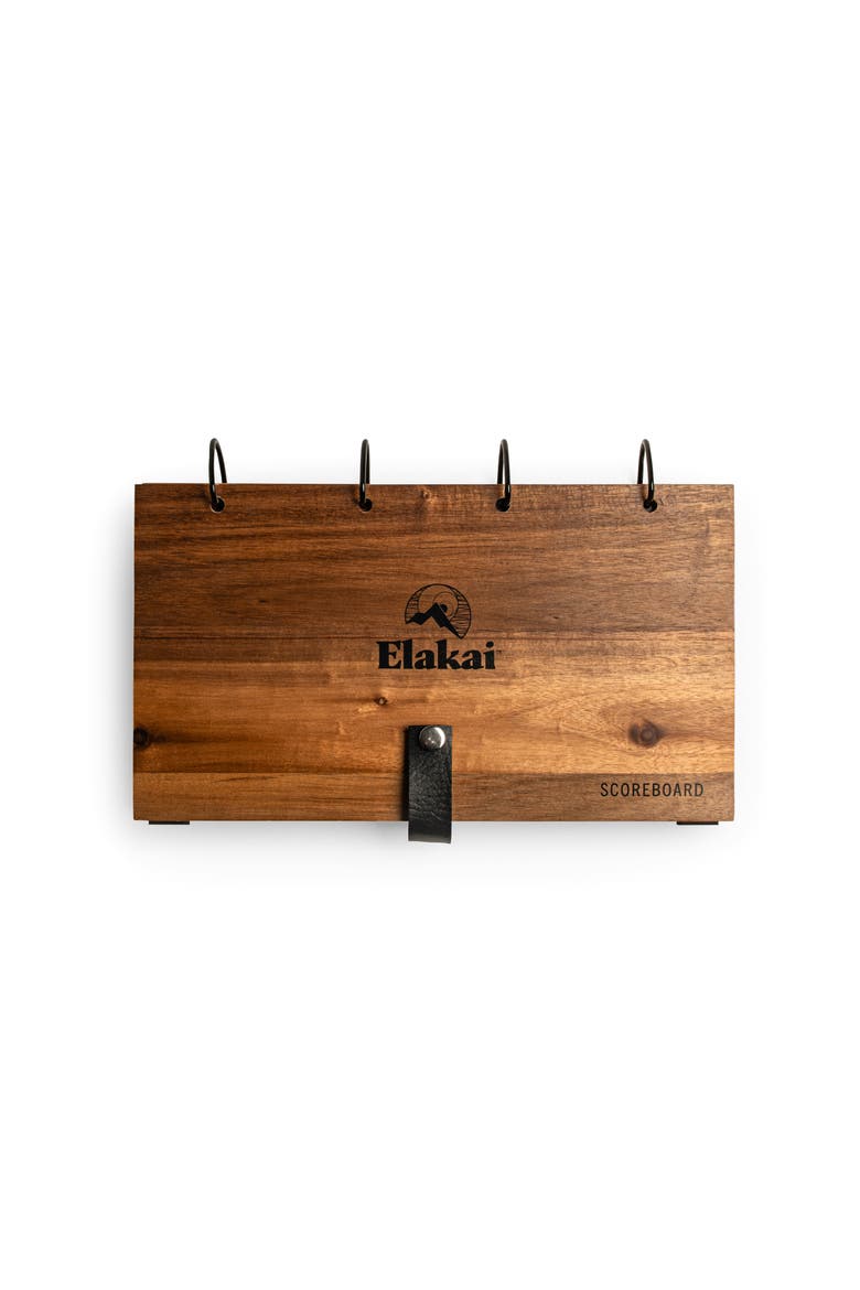 Portable Scoreboard For Outdoor Games, Alternate, color, Natural Wood